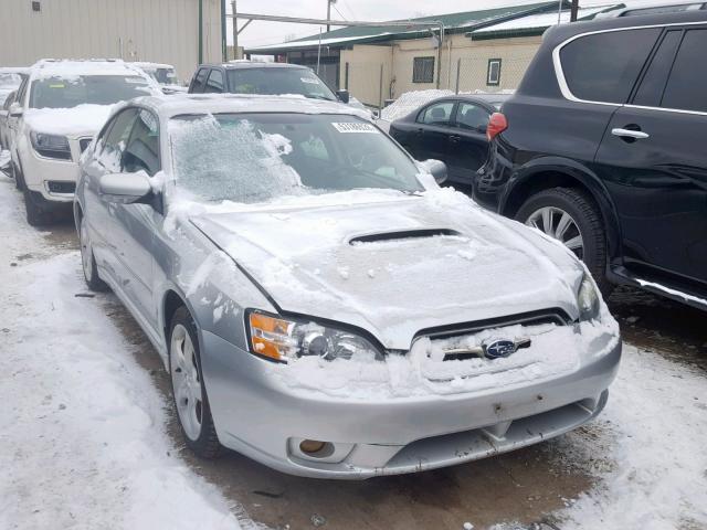 4S3BL676154213925 - 2005 SUBARU LEGACY GT SILVER photo 1