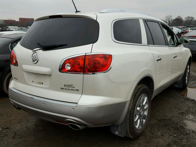 5GAKRCED3CJ187701 - 2012 BUICK ENCLAVE WHITE photo 4