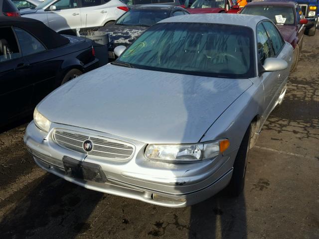 2G4WB55K721161394 - 2002 BUICK REGAL LS SILVER photo 2