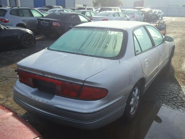 2G4WB55K721161394 - 2002 BUICK REGAL LS SILVER photo 4