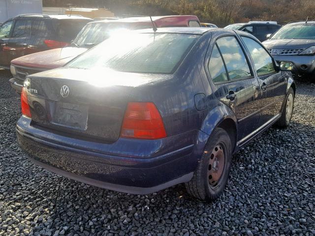 3VWRK69M03M041348 - 2003 VOLKSWAGEN JETTA GL BLUE photo 4