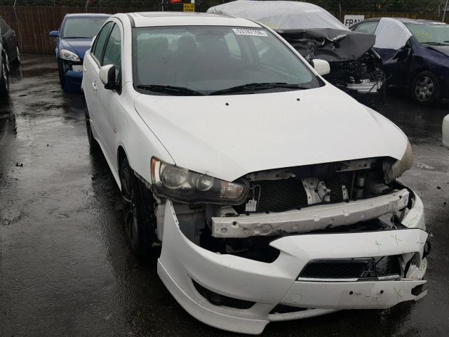 JA3AU86W89U017944 - 2009 MITSUBISHI LANCER GTS WHITE photo 1