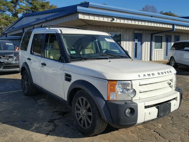 SALAE25428A492512 - 2008 LAND ROVER LR3 SE WHITE photo 1