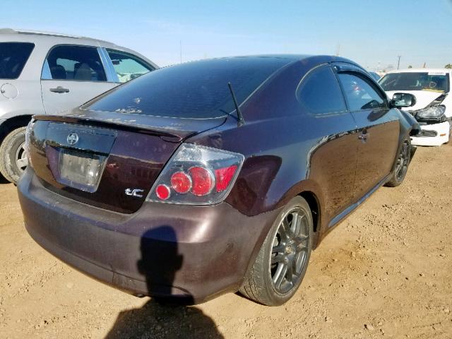 JTKDE167X90278245 - 2009 TOYOTA SCION TC მუქწითელი ფოტო 4