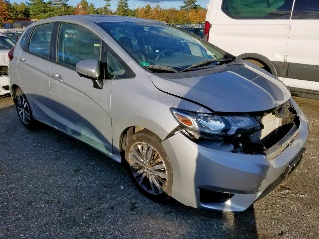 3HGGK5G82FM744708 - 2015 HONDA FIT EX SILVER photo 1