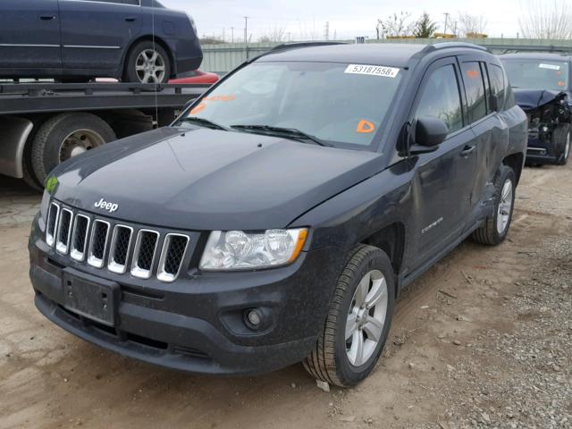 1J4NT1FB2BD165467 - 2011 JEEP COMPASS SP BLACK photo 2