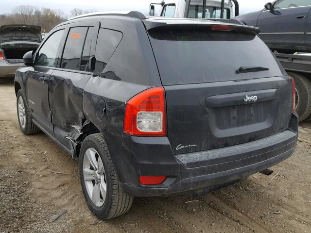 1J4NT1FB2BD165467 - 2011 JEEP COMPASS SP BLACK photo 3