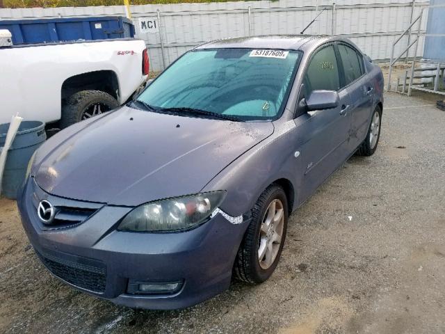 JM1BK123571679154 - 2007 MAZDA 3 S GRAY photo 2