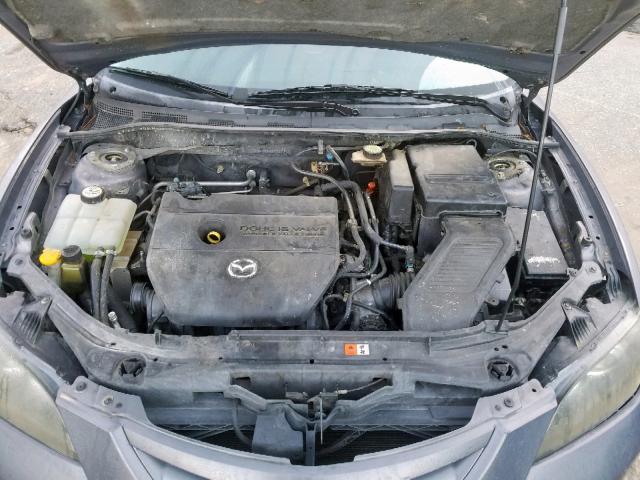 JM1BK123571679154 - 2007 MAZDA 3 S GRAY photo 7