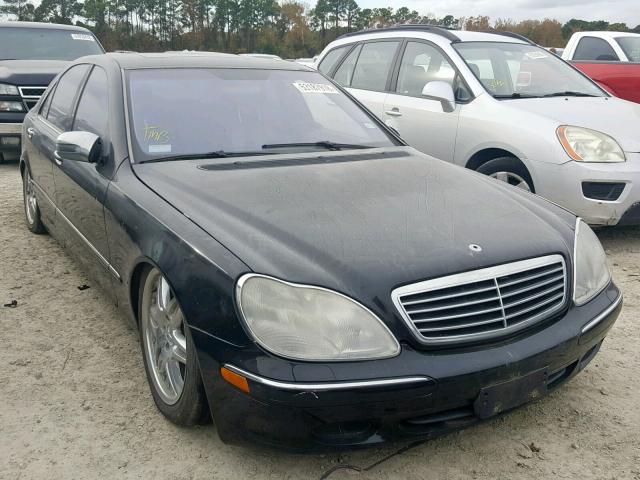 WDBNG70J32A231733 - 2002 MERCEDES-BENZ S 430 BLACK photo 1