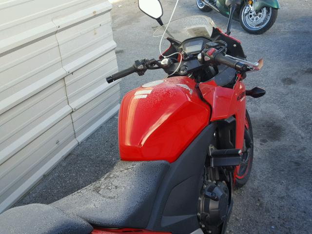 MLHPC4465E5102154 - 2014 HONDA CBR500 R RED photo 5