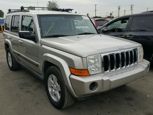 1J8HH48K47C501872 - 2007 JEEP COMMANDER SILVER photo 1