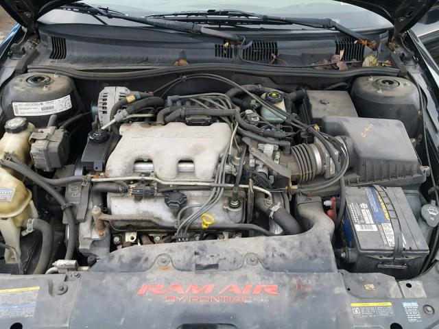 1G2NV52E72M594017 - 2002 PONTIAC GRAND AM G BLACK photo 7