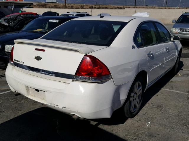 2G1WU58R379246919 - 2007 CHEVROLET IMPALA LTZ WHITE photo 4