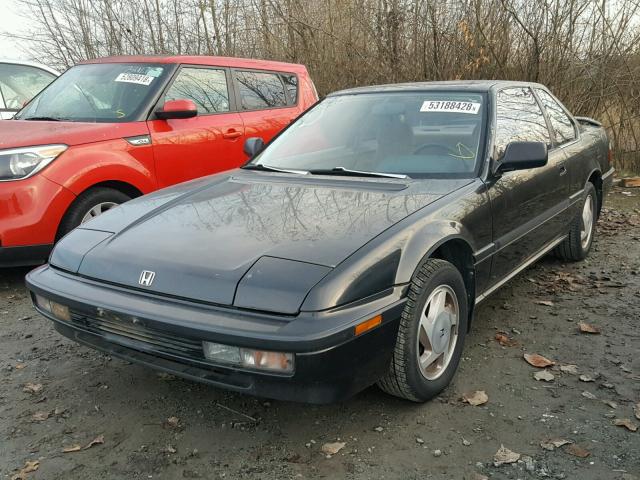 JHMBA4231LC014169 - 1990 HONDA PRELUDE SI BLACK photo 2