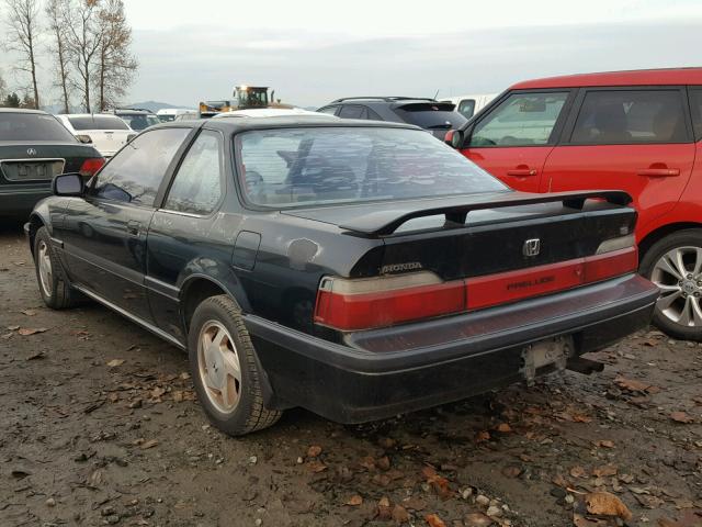 JHMBA4231LC014169 - 1990 HONDA PRELUDE SI BLACK photo 3