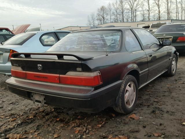 JHMBA4231LC014169 - 1990 HONDA PRELUDE SI BLACK photo 4