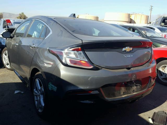 1G1RC6S50HU141786 - 2017 CHEVROLET VOLT LT GRAY photo 3