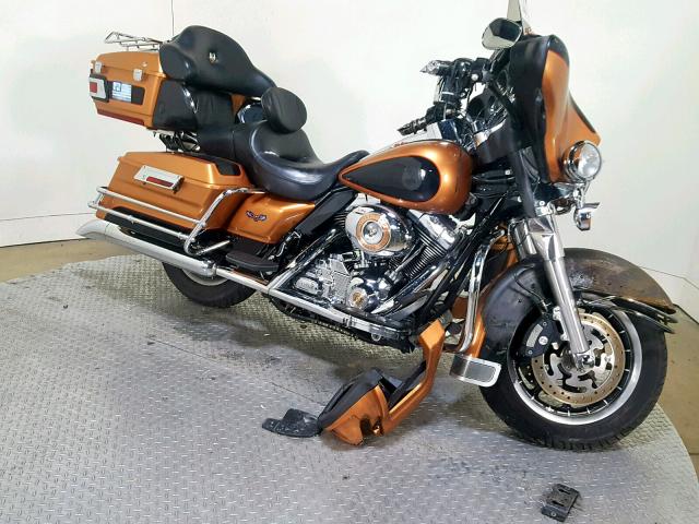 1HD1FC4458Y648804 - 2008 HARLEY-DAVIDSON FLHTCUI 10 ORANGE photo 2