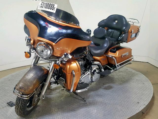 1HD1FC4458Y648804 - 2008 HARLEY-DAVIDSON FLHTCUI 10 ORANGE photo 4