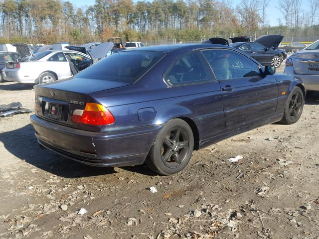 WBABN33462PG54103 - 2002 BMW 325 CI BLACK photo 4