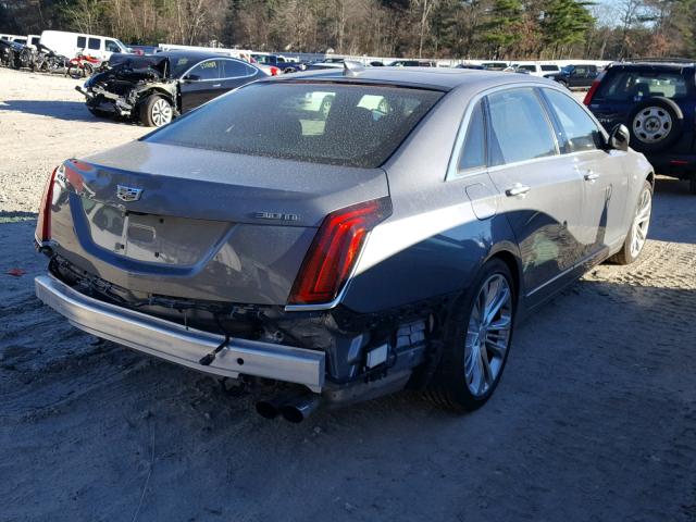 1G6KP5R62JU113230 - 2018 CADILLAC CT6 PLATIN GRAY photo 4