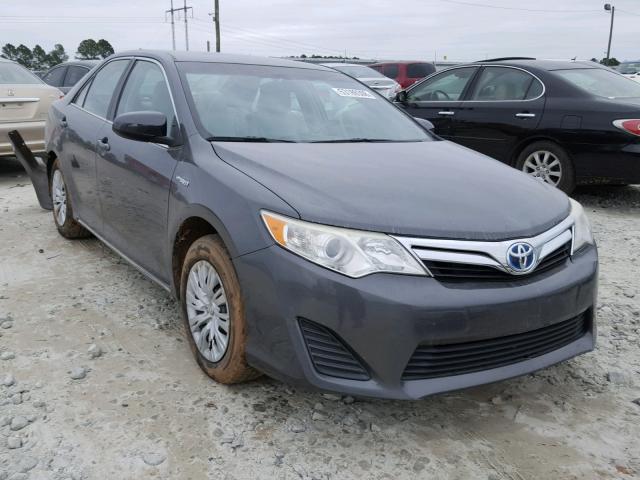 4T1BD1FK9CU011020 - 2012 TOYOTA CAMRY HYBR GRAY photo 1