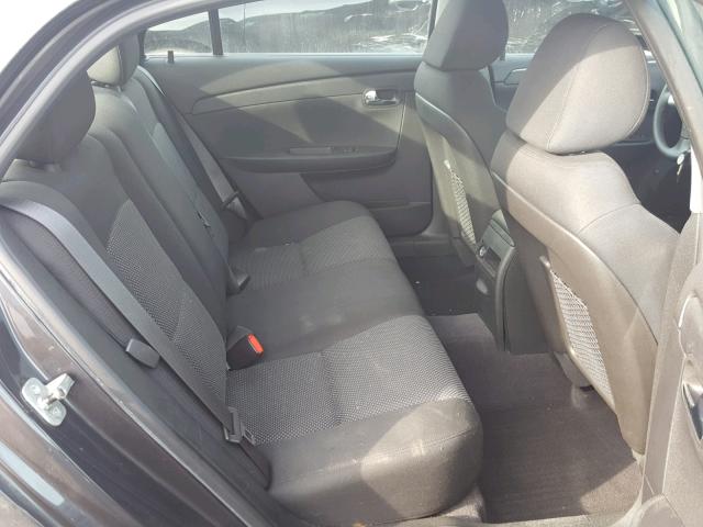 1G1ZC5EB9AF244520 - 2010 CHEVROLET MALIBU 1LT GRAY photo 6