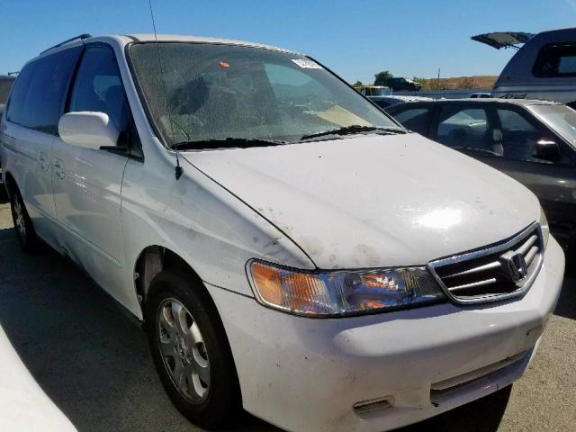 5FNRL18774B108578 - 2004 HONDA ODYSSEY EX WHITE photo 1