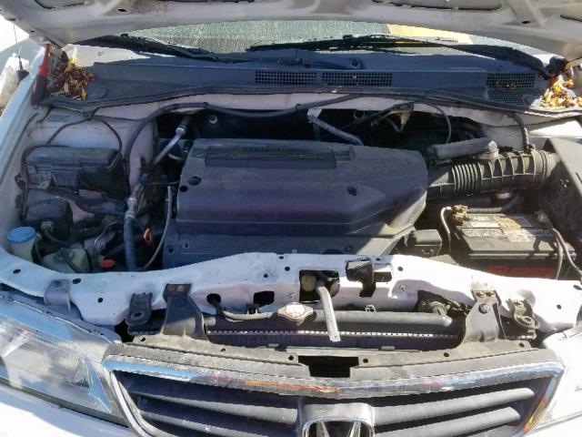 5FNRL18774B108578 - 2004 HONDA ODYSSEY EX WHITE photo 7