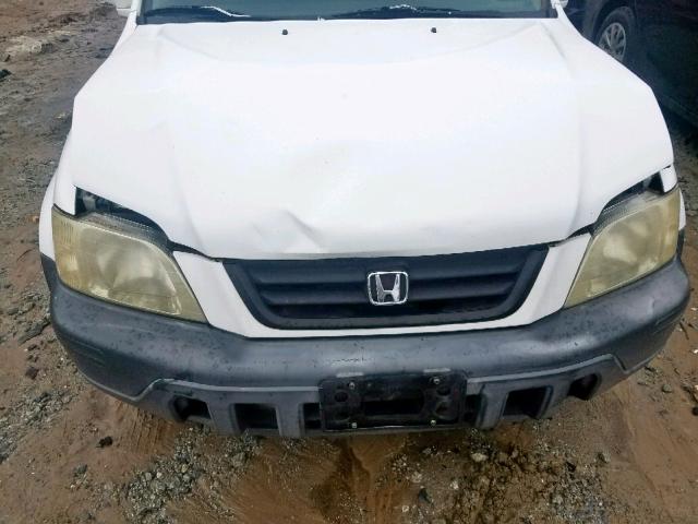 JHLRD1867YS019173 - 2000 HONDA CR-V EX WHITE photo 9