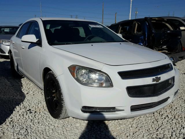 1G1ZH57B294100927 - 2009 CHEVROLET MALIBU 1LT WHITE photo 1