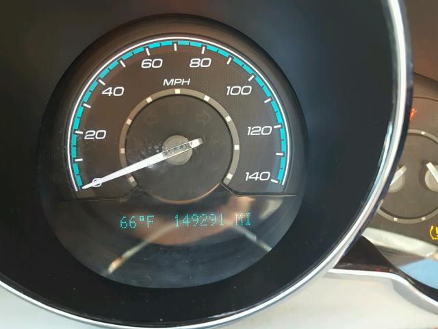 1G1ZH57B294100927 - 2009 CHEVROLET MALIBU 1LT WHITE photo 8