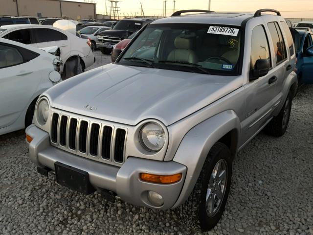 1J4GL58K53W639530 - 2003 JEEP LIBERTY LI SILVER photo 2