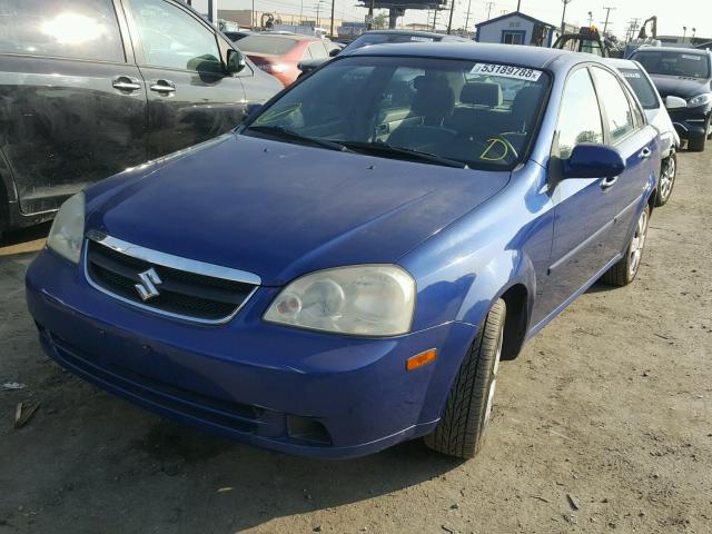 KL5JD56Z86K318656 - 2006 SUZUKI FORENZA BLUE photo 2