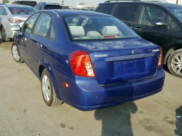 KL5JD56Z86K318656 - 2006 SUZUKI FORENZA BLUE photo 3