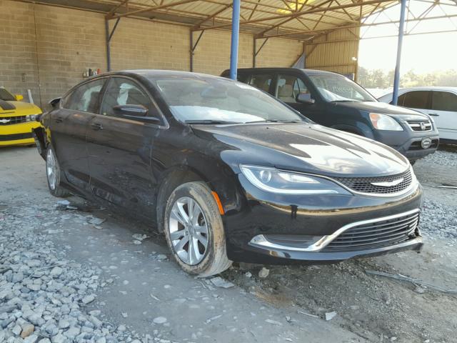 1C3CCCAB6FN622916 - 2015 CHRYSLER 200 LIMITE BLACK photo 1