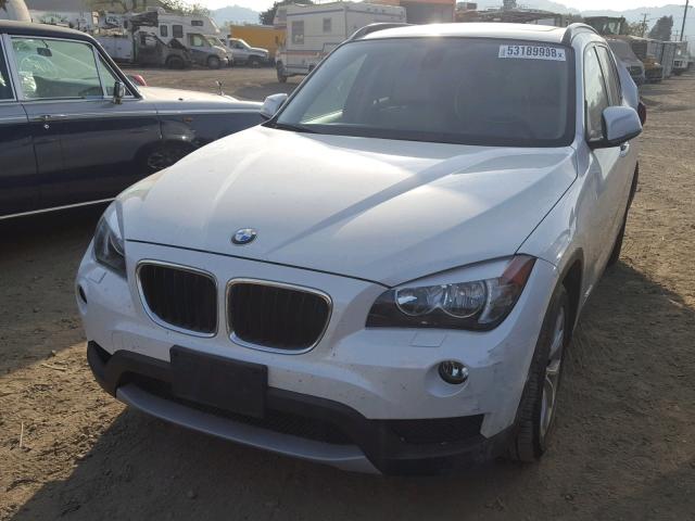 WBAVL1C53EVY22177 - 2014 BMW X1 XDRIVE2 WHITE photo 2