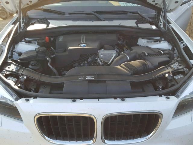 WBAVL1C53EVY22177 - 2014 BMW X1 XDRIVE2 WHITE photo 7