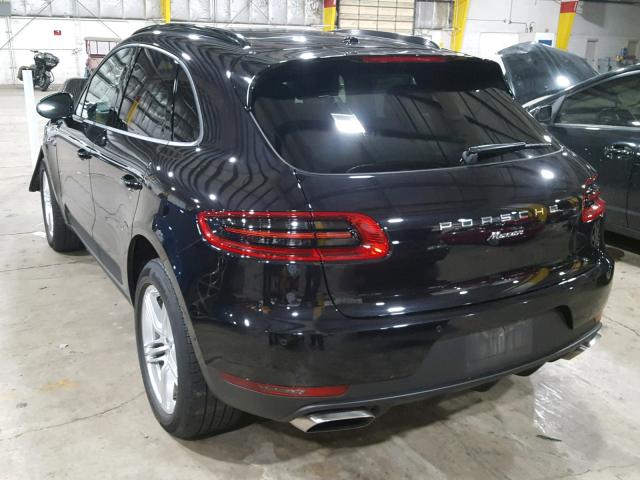 WP1AA2A54JLB00575 - 2018 PORSCHE MACAN BLACK photo 3