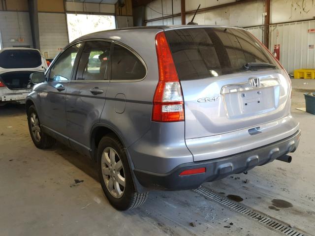 JHLRE48737C117987 - 2007 HONDA CR-V EXL GRAY photo 3