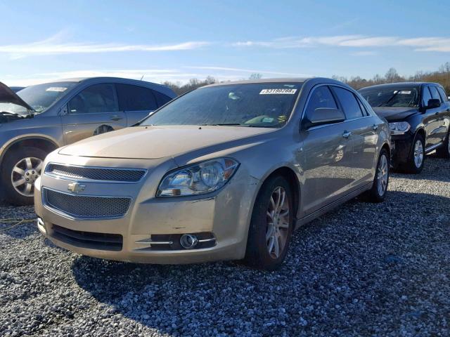 1G1ZK57768F255268 - 2008 CHEVROLET MALIBU LTZ ბეჟი ფოტო 2