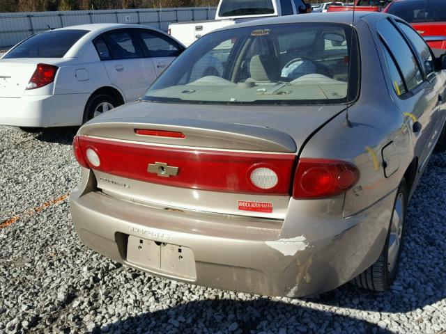 1G1JF54F347255889 - 2004 CHEVROLET CAVALIER L GRAY photo 10