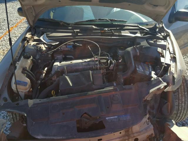 1G1JF54F347255889 - 2004 CHEVROLET CAVALIER L GRAY photo 7