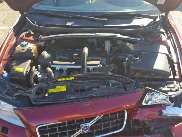 YV1RS592452484733 - 2005 VOLVO S60 2.5T RED photo 7