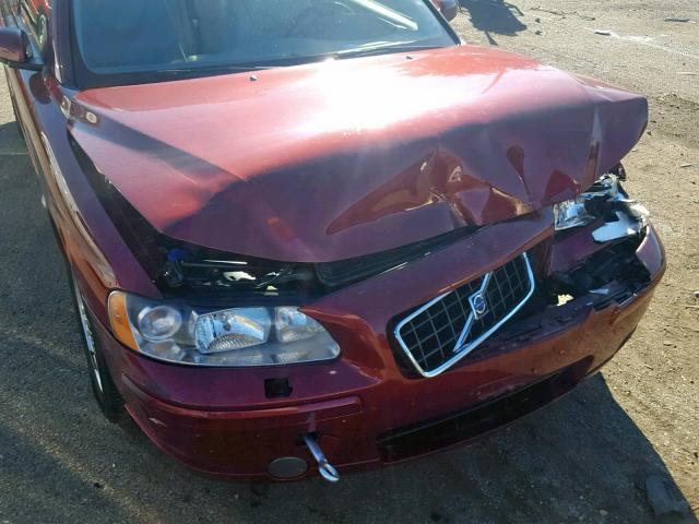 YV1RS592452484733 - 2005 VOLVO S60 2.5T RED photo 9