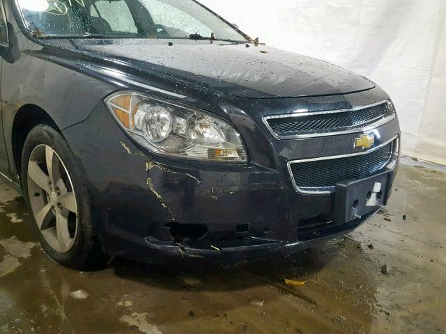 1G1ZC5E09CF156116 - 2012 CHEVROLET MALIBU 1LT CHARCOAL photo 9