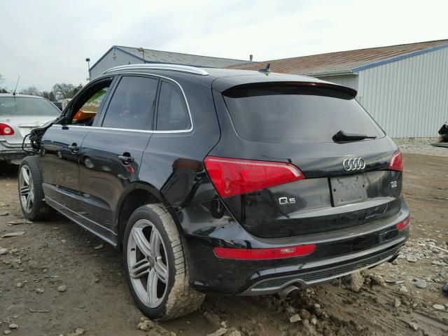 WA1WKAFP2AA110360 - 2010 AUDI Q5 PRESTIG BLACK photo 3