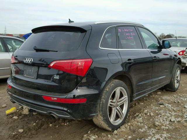 WA1WKAFP2AA110360 - 2010 AUDI Q5 PRESTIG BLACK photo 4