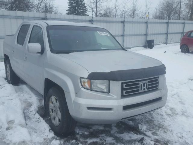 2HJYK16567H002116 - 2007 HONDA RIDGELINE SILVER photo 1